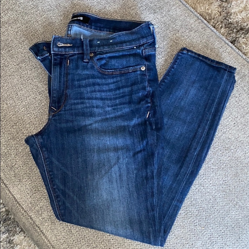 Express Mid Rise Legging Jeans